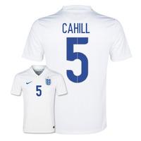 2014-15 England World Cup Home Shirt (Cahill 5)