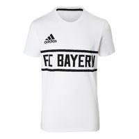 2017-2018 Bayern Munich Adidas Graphic 1900 Lifestyle Tee (White)