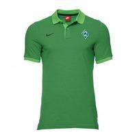 2016-2017 Werder Bremen Nike Authentic League Polo Shirt (Action Green)