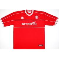 2001-02 Middlesbrough Home Shirt *As New* XXL