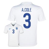 2014 15 england world cup home shirt acole 3