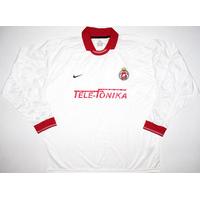 2001 02 wisla krakow ls away shirt xl