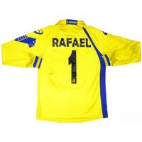 2011-12 Hellas Verona Match Issue GK Shirt Rafael #1