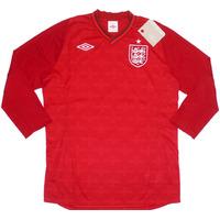 2012-13 England Player Issue 3/4 Sleeve Home GK Shirt *BNIB*