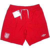 2012-13 England Player Issue Long GK Home Shorts *BNIB*