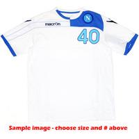 2011 12 napoli staff worn champions league training shirt excellent