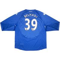 2009-10 Portsmouth L/S Home Shirt Belhadj #39 XL