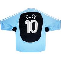 2006-07 Newcastle L/S Third Shirt Owen #10 XL