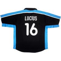 2000-01 PSV Player Issue Away Shirt Lucius #16 XL