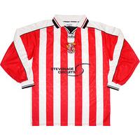 2000-02 Stevenage L/S Match Issue Home Shirt #14