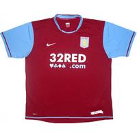 2007-08 Aston Villa Home Shirt XL.Boys