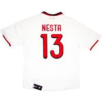 2009-10 AC Milan Player Issue CL Away Shirt Nesta #13 *w/Tags* XL