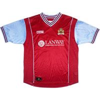 2003-04 Burnley Home Shirt XL