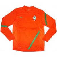 2011-12 Werder Bremen Player Issue Midlayer Training Top L