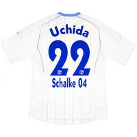 2011 12 schalke player issue away shirt uchida 22 wtags