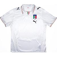 2007-08 Italy Away Shirt XS.Boys