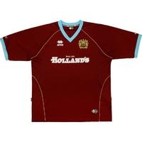 2007 08 burnley 125 years home shirt s