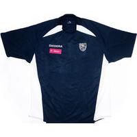 2004 05 west brom diadora training shirt l