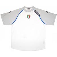 2002 italy kappa training shirt wtags l