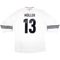 2012-13 Germany Formotion Player Issue Home L/S Shirt Müller #13 *w/Tags* XL