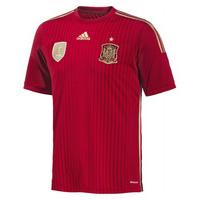 2014-15 Spain Home World Cup Football Shirt
