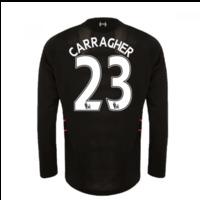 2016-17 Liverpool Away Long Sleeve Shirt (Carragher 23) - Kids