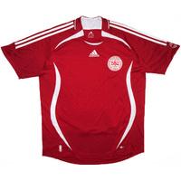 2006-08 Denmark Home Shirt L.Boys