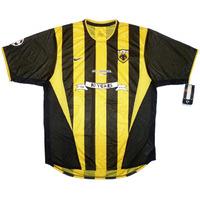 2004 AEK Athens Home CL \'80 Years\' Home Shirt *w/Tags* XL