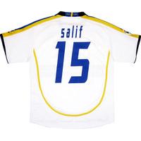 2006-07 Hellas Verona Match Issue TIM Cup Away Shirt Salif #15