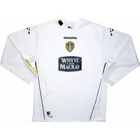 2004 05 leeds united home ls shirt xl