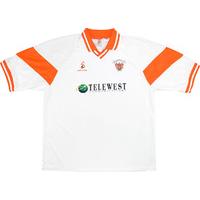 2000-01 Blackpool Away Shirt S