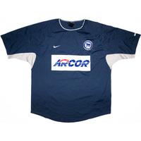 2001 02 hertha berlin nike training shirt xxl