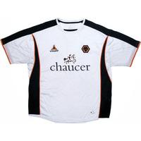 2006-07 Wolves Away Shirt XXL