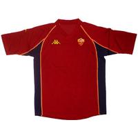 2002-03 Roma Kappa Training Shirt XXL