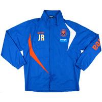 2014-15 Blackpool Staff Issue Rain Jacket \'JR\' (José Riga) M