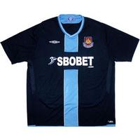 2009 10 west ham away shirt excellent l