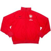 2008 09 arsenal nike woven warm up jacket s