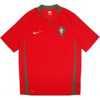 2008-10 Portugal Home Shirt L.Boys
