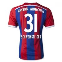 2014 15 bayern munich home shirt schweinsteiger 31 kids