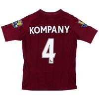 2012-13 Manchester City Away Shirt Kompany #4 *w/Tags* S.Boys