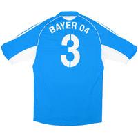 2006-07 Bayer Leverkusen Match Issue Away Shirt #3 L