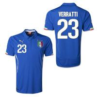 2014-15 Italy World Cup Home Shirt (Verratti 23)