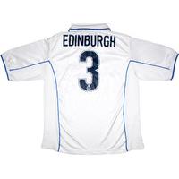 2000-02 Portsmouth Away Shirt Edinburgh #3 S