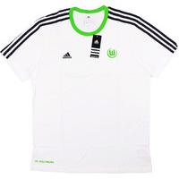 2013 14 wolfsburg adidas training tee bnib