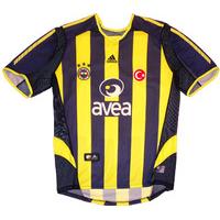 2005-06 Fenerbahce Home Shirt M