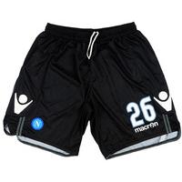 2010 11 napoli match issue black gk shorts 26 de sanctis xxl