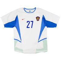 2002-04 Russia Match Issue Home Shirt #27