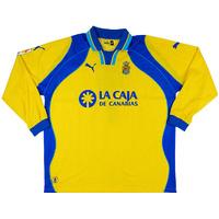 2000 01 las palmas match issue home ls shirt eloy 7