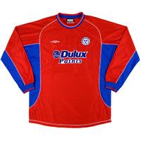 2002-03 Shelbourne L/S Home Shirt XL