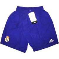 2001 03 real madrid centenary third shorts bnib s